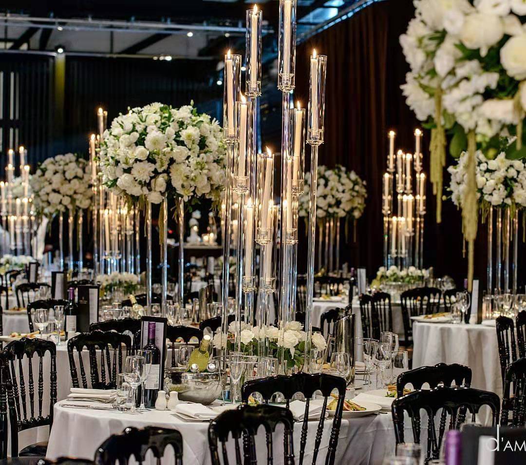 Crystal candelabra
